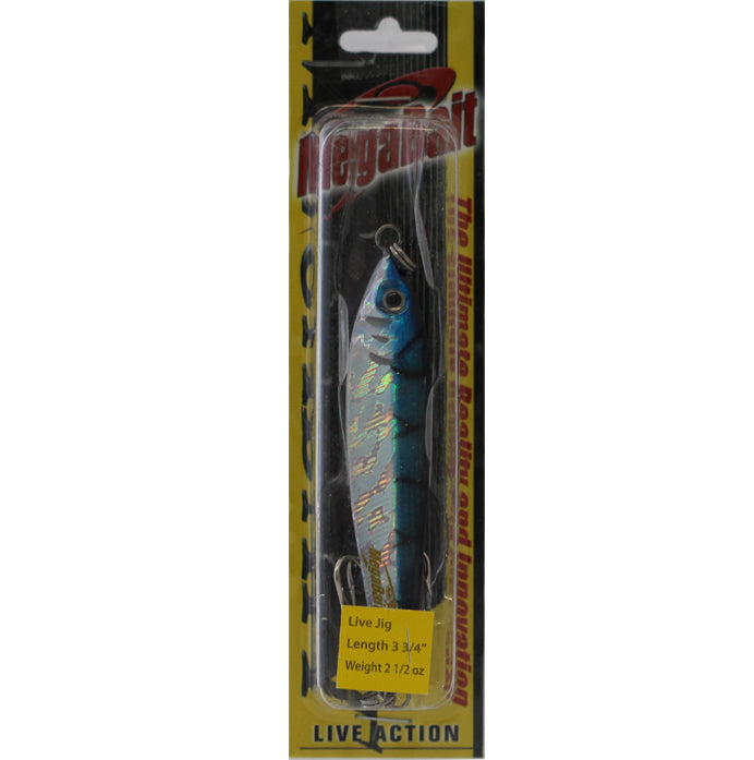 Mega Bait Jig 1 Ounce - Color 1 Blue Mack