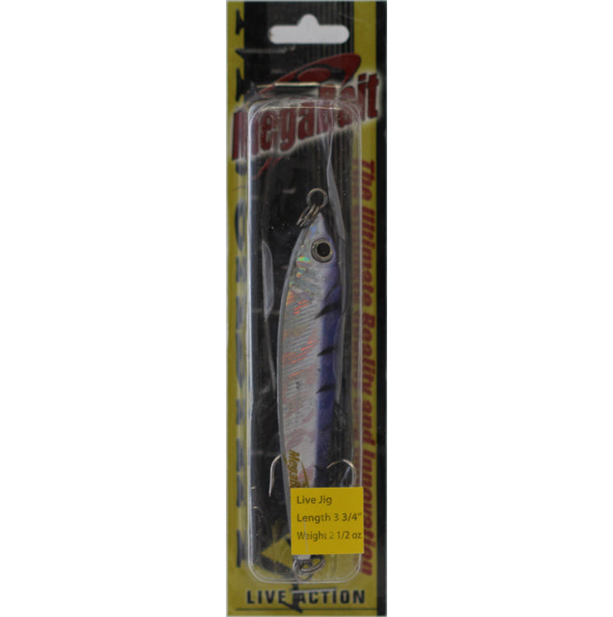 Mega Bait Jig 1 Ounce - Color 3 Purple Mack