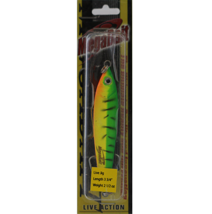 Mega Bait Jig 1.5 Ounce - Color 10 Fire Tiger