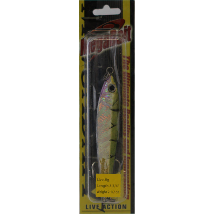 Mega Bait Jig 1.5 Ounce - Color 2 Green Mack