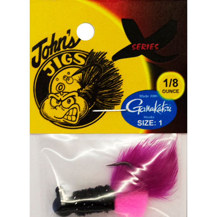 John's Jigs X Series, 1/8 ounce XBBLCRHP