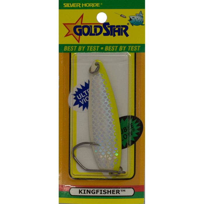 Silver Horde Kingfisher Lite "Lemon Cream" (4 inch, Glow UV)