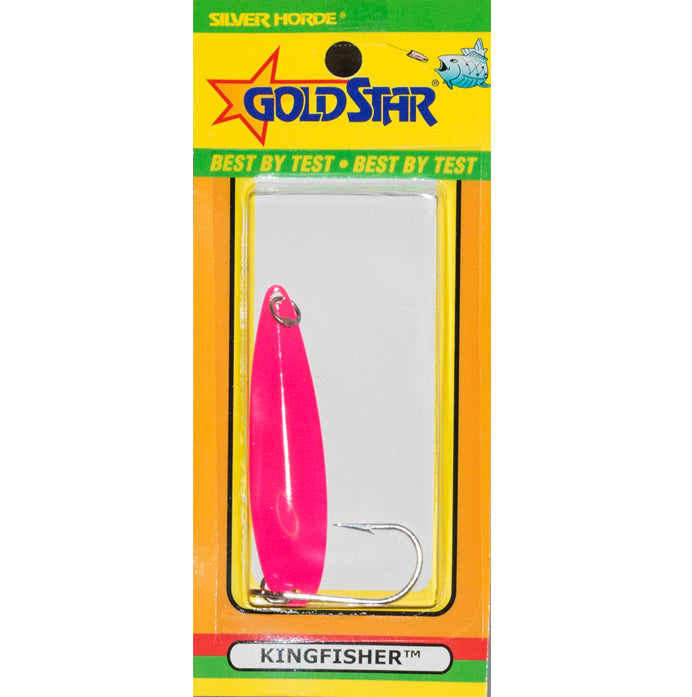 Gold Star Kingfisher 3 "Lite" Spoon 217 - Pink/White